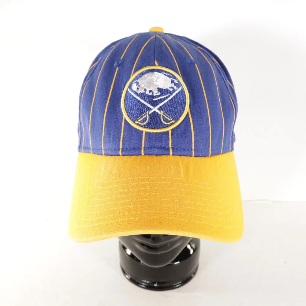 BUFFALO SABRES 39THIRTY HAT SMALL/MEDIUM Cap Pinstripes NHL Hockey